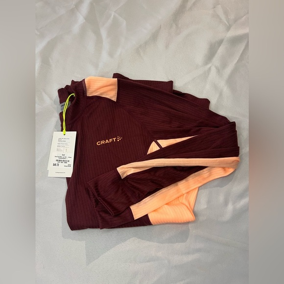 Craft Women’s Core Dry Baselayer Set in Punch/Cosmo, size Large, NWT! - Picture 12 of 16